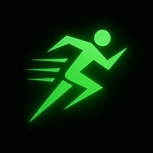 Dash running and cycling stats icon